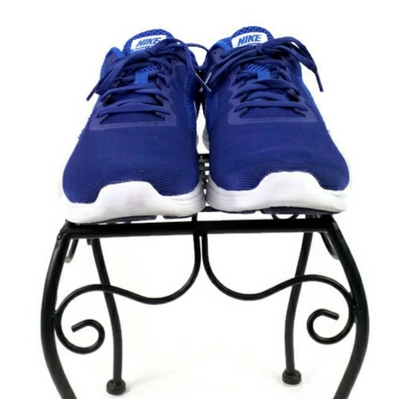 Nike Revolution 3 Deep Royal Blue Sneakers 8109300-407 Mens Size 11 - Picture 3 of 12